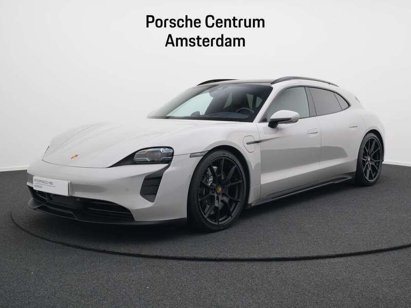 Grijs Gebruikt 2023 Porsche Taycan GTS Sport Turismo Sedan | € 94.950 (Eerlijke prijs) - Afbeelding 1/4