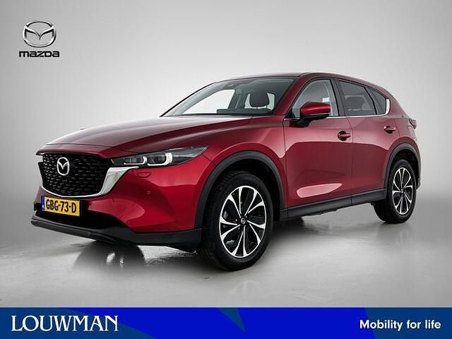 Rood, metallic lak Gebruikt 2024 Mazda CX-5 Ad'Vantage SUV | € 38.795 (Eerlijke prijs) - Afbeelding 1/4