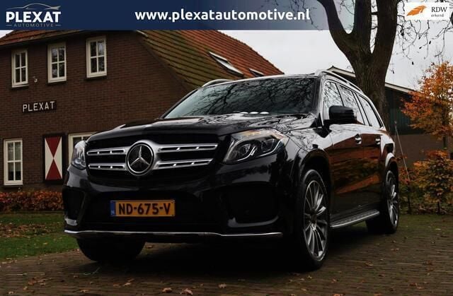 Zwart, metallic lak Gebruikt 2017 Mercedes GLS350 AMG SUV | € 43.945 - Afbeelding 1/4