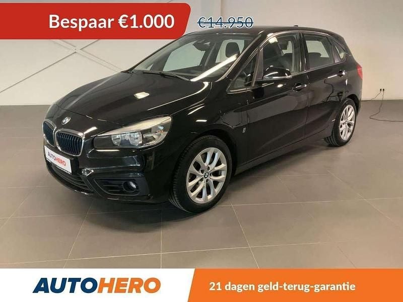 Zwart Gebruikt 2017 BMW 225 Active Tourer Advantage MPV | € 13.849 (Goede deal) - Afbeelding 1/3