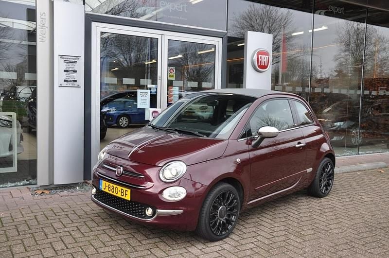 Rood Gebruikt 2020 Fiat 500C Star Cabriolet | € 14.350 (Iets duurder) - Afbeelding 1/4