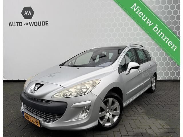 Grijs (metallic) Gebruikt 2009 Peugeot 308 SW Stationwagen | € 1.950 (Super prijs) - Afbeelding 1/4