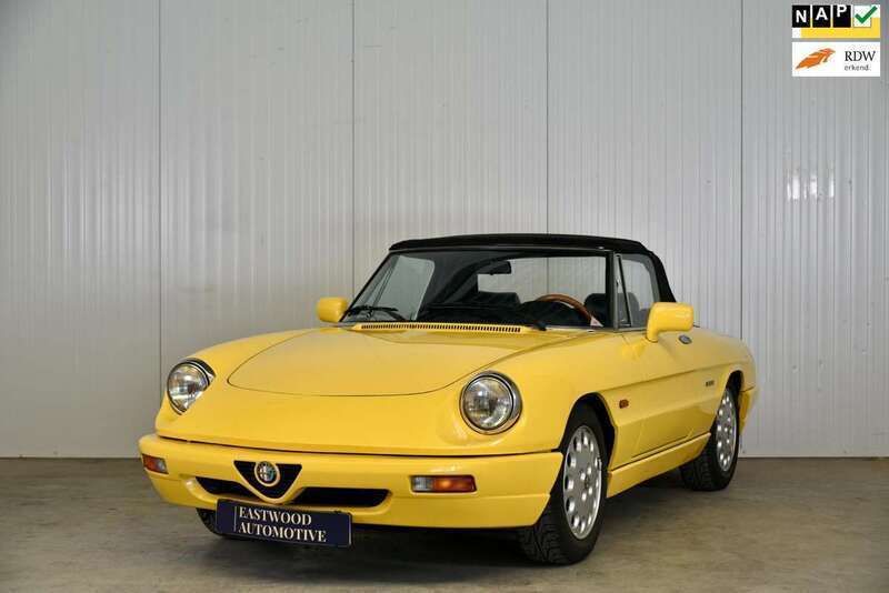 Geel Gebruikt 1992 Alfa Romeo Spider Cabriolet | € 22.449 - Afbeelding 1/4