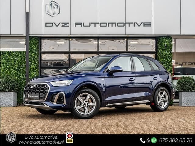 Blauw Gebruikt 2022 Audi Q5 S-Line SUV | € 39.950 (Super prijs) - Afbeelding 1/4