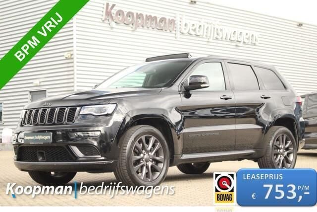 Zwart Gebruikt 2020 Jeep Grand Cherokee SUV | € 39.950 (Eerlijke prijs) - Afbeelding 1/4