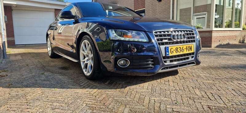 Blauw Gebruikt 2008 Audi A5 S-Line Coupé | € 6.895 (Duur) - Afbeelding 1/4