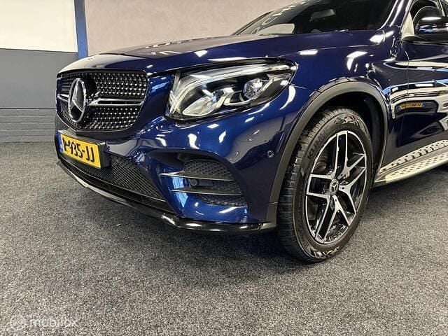 Occasion Mercedes GLC250 Business 211 PK (155 kW) 2018 Blauw (metallic) Coupé