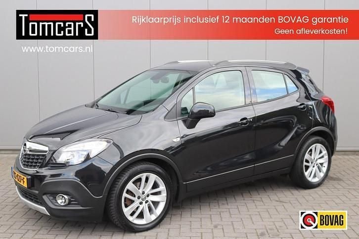 Zwart Gebruikt 2016 Opel Mokka Edition SUV | € 13.950 (Eerlijke prijs) - Afbeelding 1/3