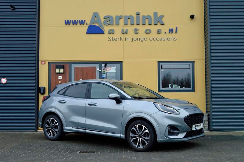Zilver Gebruikt 2021 Ford Puma ST-Line X Hatchback | € 19.999 (Eerlijke prijs) - Afbeelding 1/4