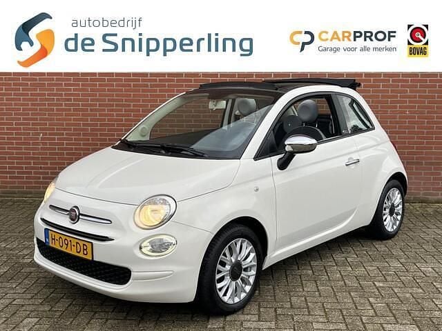 Wit Occasion 2020 Fiat 500C Cabriolet | € 11.950 (Super prijs) - Afbeelding 1/4