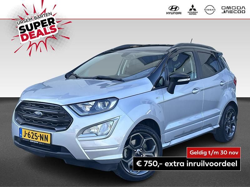 Grijs Gebruikt 2019 Ford Ecosport ST-Line SUV | € 12.430 (Super prijs) - Afbeelding 1/4