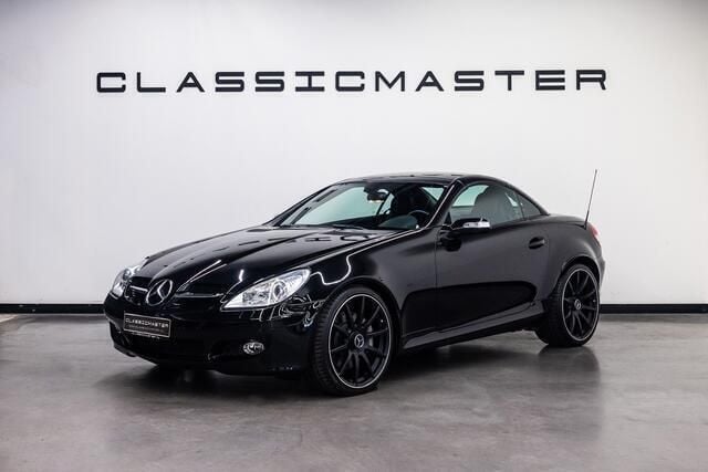 Zwart, metallic lak Gebruikt 2005 Mercedes SLK350 Cabriolet | € 22.950 - Afbeelding 1/4