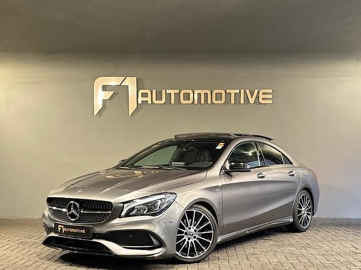 Grijs Occasion 2018 Mercedes CLA180 AMG Sedan | € 21.900 (Eerlijke prijs) - Afbeelding 1/3