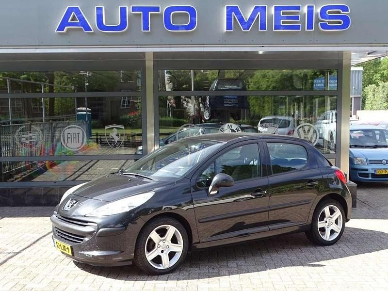 Zwart Gebruikt 2009 Peugeot 207 Hatchback | € 1.595 (Eerlijke prijs) - Afbeelding 1/4