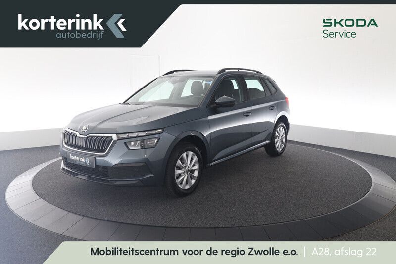 Grijs Gebruikt 2021 Skoda Kamiq Business Line SUV | € 19.950 (Eerlijke prijs) - Afbeelding 1/4