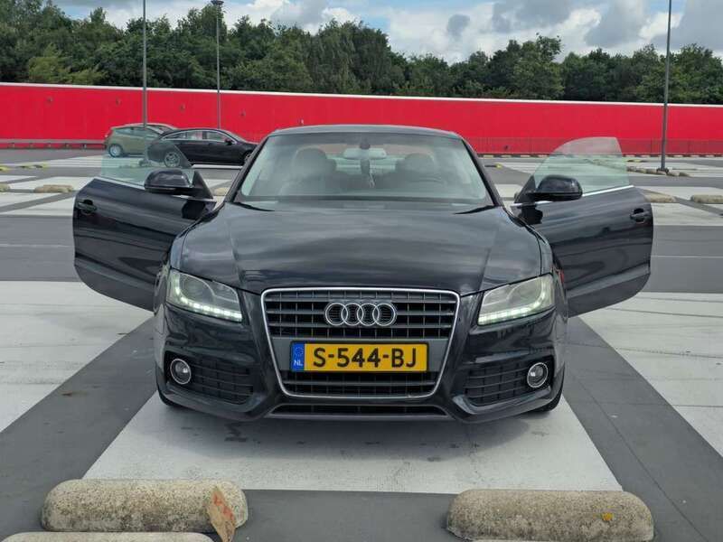 Zwart Gebruikt 2008 Audi A5 S-Line Coupé | € 6.499 (Eerlijke prijs) - Afbeelding 1/4