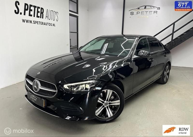 Occasion Mercedes C300e Luxury 2023 Zwart Sedan