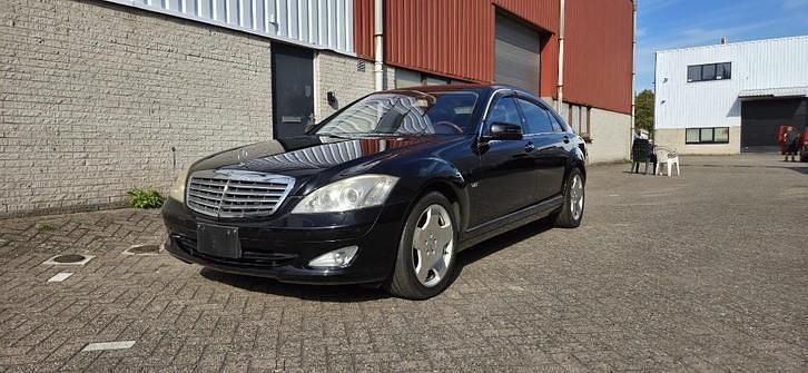Zwart Occasion 2006 Mercedes S600 Sedan | € 19.500 (Super prijs) - Afbeelding 1/4