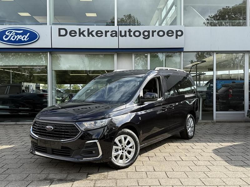 Nieuw Ford Tourneo Titanium 150 PK (110 kW) 2025 Zwart Van