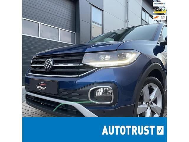 Blauw Gebruikt 2021 VW T-Cross Style SUV | € 19.999 (Super prijs) - Afbeelding 1/4