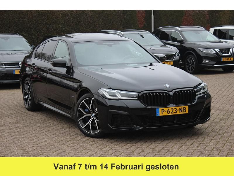 Zwart Occasion 2021 BMW 530 Executive Sedan | € 33.999 (Eerlijke prijs) - Afbeelding 1/4