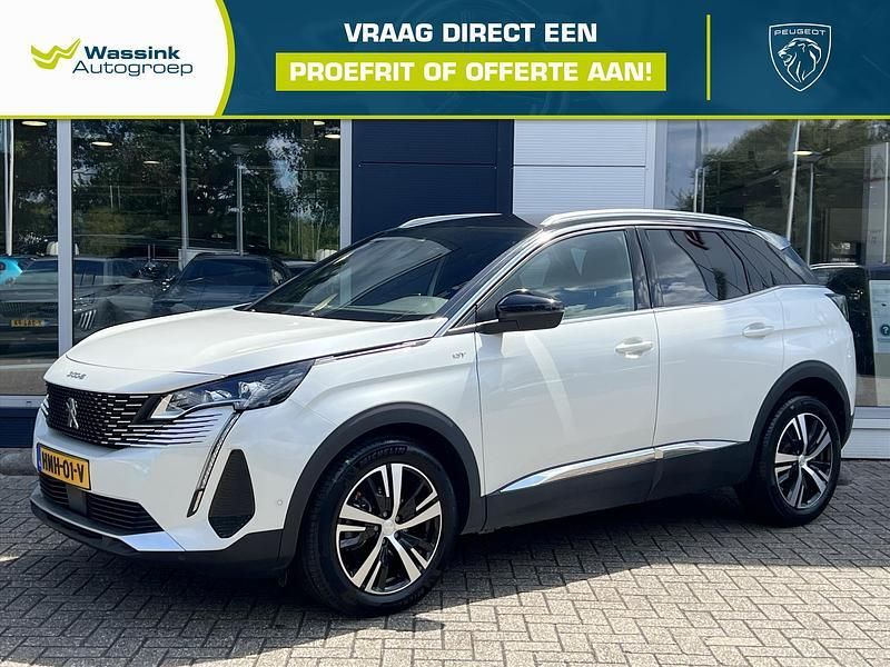 Wit Gebruikt 2022 Peugeot 3008 Business-Line SUV | € 28.335 (Iets duurder) - Afbeelding 1/4