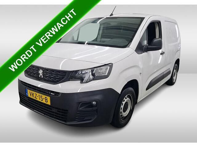 Wit Gebruikt 2021 Peugeot Partner Premium MPV | € 12.990 (Goede deal) - Afbeelding 1/4