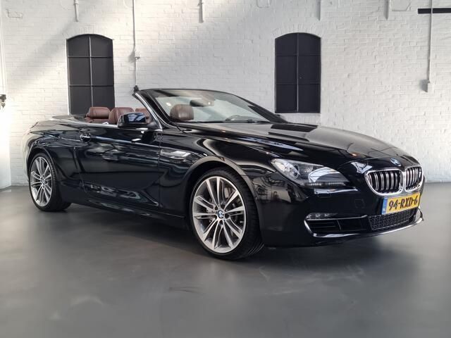 Zwart Gebruikt 2011 BMW 650 Cabriolet Executive Cabriolet | € 26.750 - Afbeelding 1/4