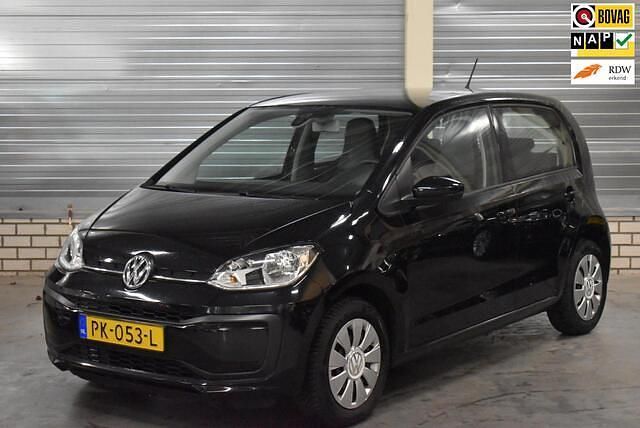 Zwart Gebruikt 2017 VW up! move up! Hatchback | € 7.750 (Eerlijke prijs) - Afbeelding 1/4
