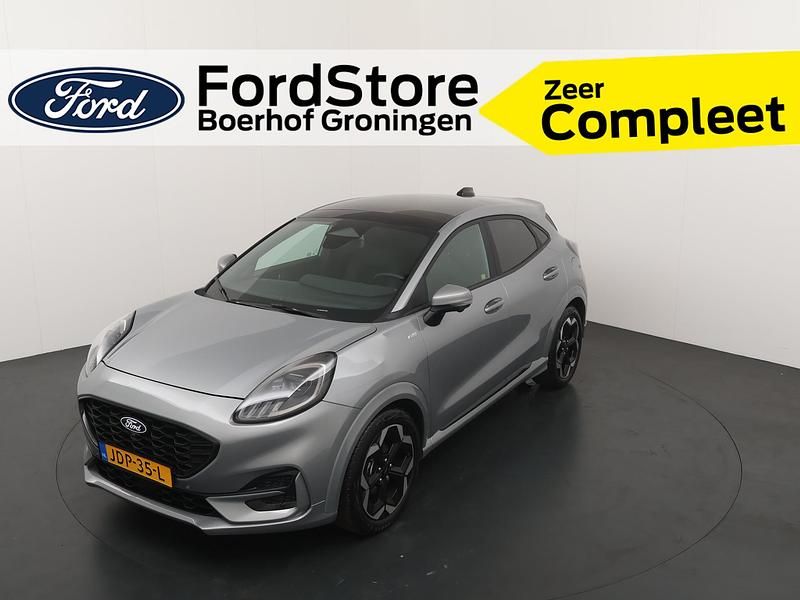Grijs Gebruikt 2024 Ford Puma Gen-E ST-Line X SUV | € 33.545 - Afbeelding 1/4