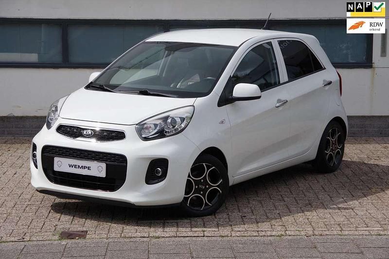 Wit Gebruikt 2016 Kia Picanto Hatchback | € 7.450 (Eerlijke prijs) - Afbeelding 1/4