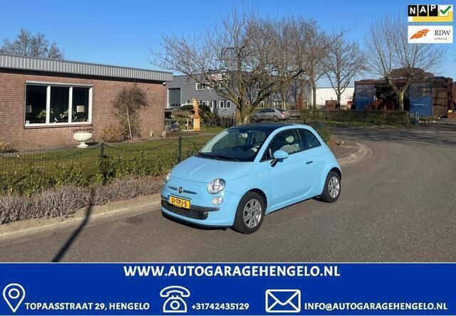 Blauw Gebruikt 2011 Fiat 500 Lounge Hatchback | € 4.350 (Iets duurder) - Afbeelding 1/4