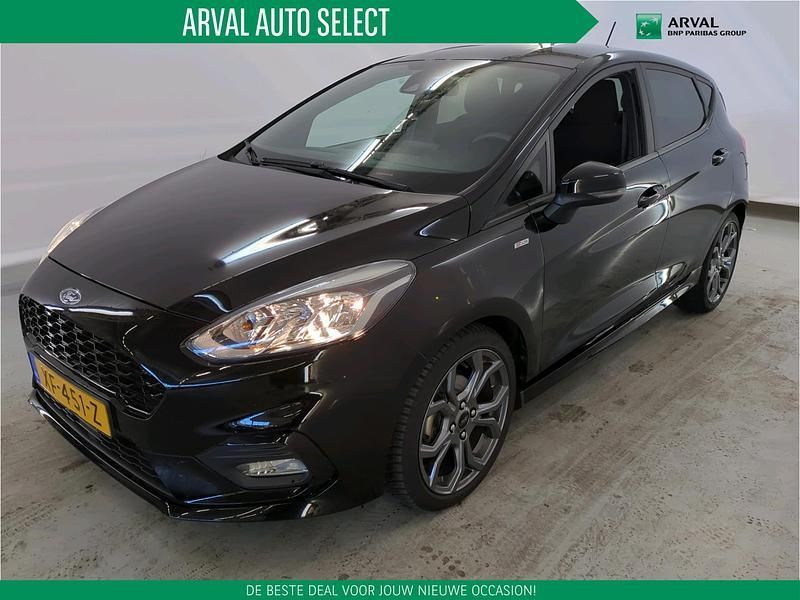 Zwart Gebruikt 2018 Ford Fiesta ST-Line Hatchback | € 12.950 (Eerlijke prijs) - Afbeelding 1/3