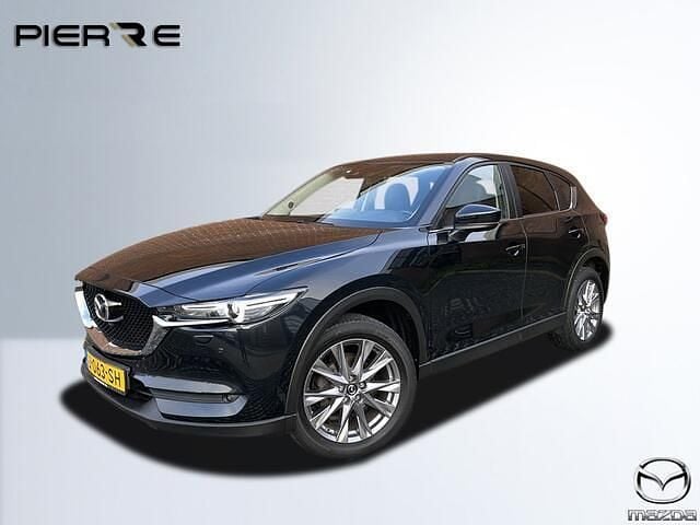 Jet black (zwart metallic) Gebruikt 2020 Mazda CX-5 Style SUV | € 30.445 (Iets duurder) - Afbeelding 1/4