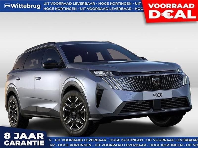 Nieuw Peugeot 5008 Allure 145 PK (106 kW) 2025 Grijs MPV