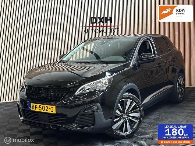 Zwart Gebruikt 2017 Peugeot 3008 Premium SUV | € 10.940 (Eerlijke prijs) - Afbeelding 1/4