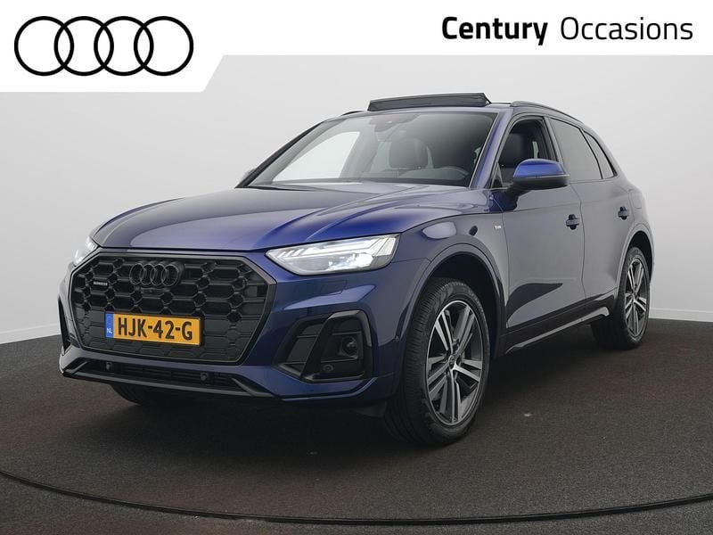Blauw, metallic lak Gebruikt 2021 Audi Q5 Competition SUV | € 44.900 (Goede deal) - Afbeelding 1/4