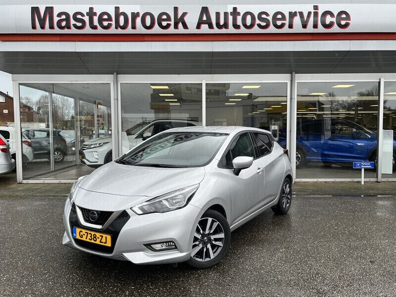 Grijs Gebruikt 2020 Nissan Micra N-Connecta Hatchback | € 14.950 (Duur) - Afbeelding 1/4