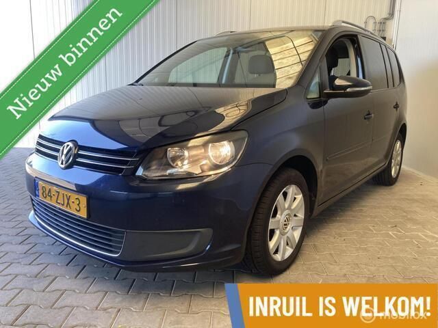 Blauw Gebruikt 2013 VW Touran Comfortline MPV | € 5.950 (Eerlijke prijs) - Afbeelding 1/4