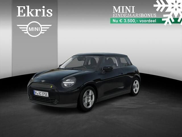 Zwart Nieuw 2025 Mini Cooper SE Essential Hatchback | € 32.720 (Super prijs) - Afbeelding 1/4