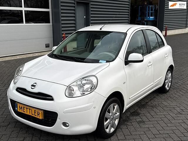 Wit Gebruikt 2011 Nissan Micra Pack Hatchback | € 3.750 (Goede deal) - Afbeelding 1/4