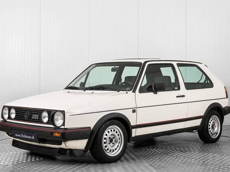 Wit Gebruikt 1987 VW Golf II GTI Sedan | € 8.900 - Afbeelding 1/4