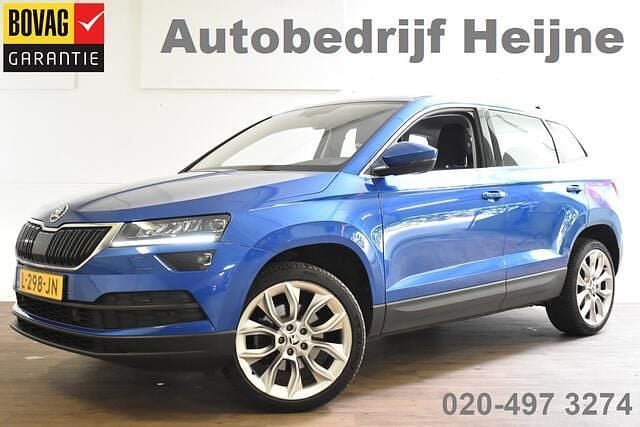 Blauw Gebruikt 2021 Skoda Karoq Business Line SUV | € 17.945 (Super prijs) - Afbeelding 1/4
