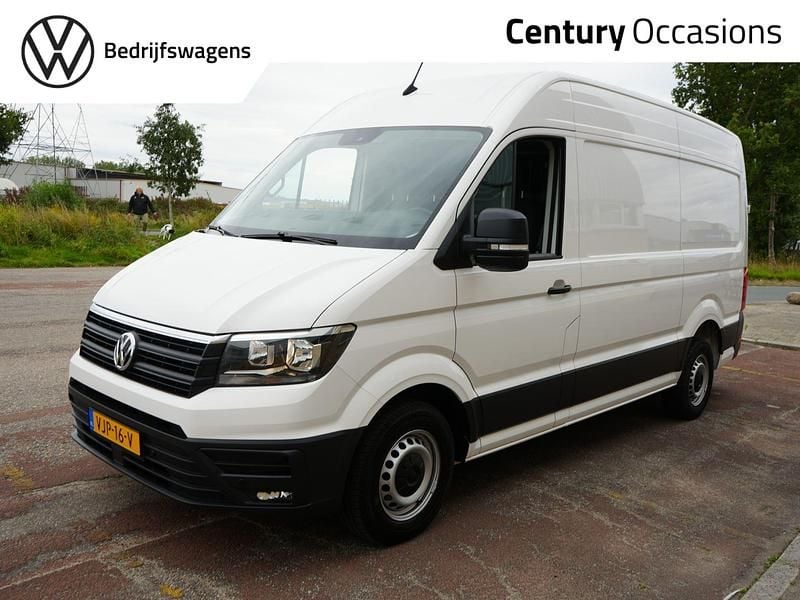 Wit Gebruikt 2021 VW Crafter Highline Van | € 24.900 (Goede deal) - Afbeelding 1/4
