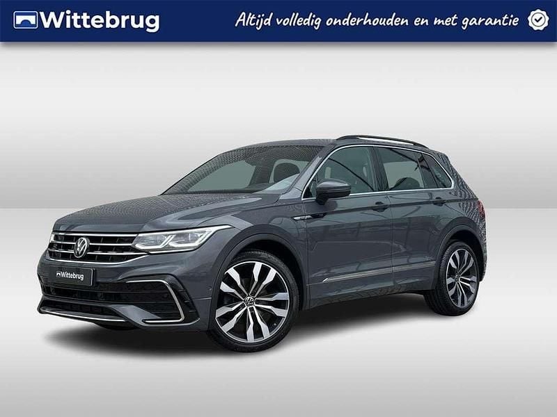 Grijs Gebruikt 2020 VW Tiguan R-line SUV | € 35.450 (Eerlijke prijs) - Afbeelding 1/2