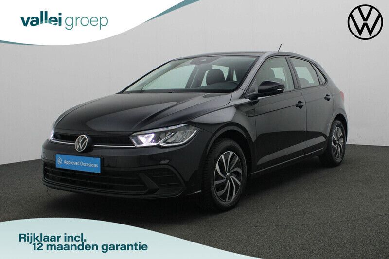 Zwart Gebruikt 2024 VW Polo Life Hatchback | € 22.950 (Eerlijke prijs) - Afbeelding 1/4