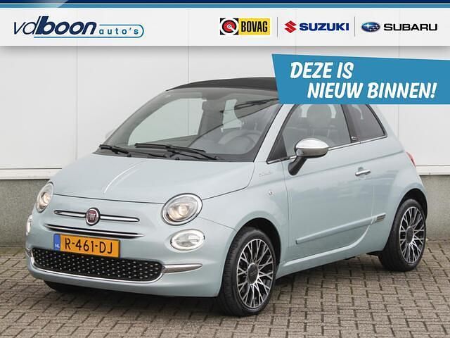 Groen Occasion 2022 Fiat 500C Dolcevita Cabriolet | € 15.895 (Eerlijke prijs) - Afbeelding 1/4