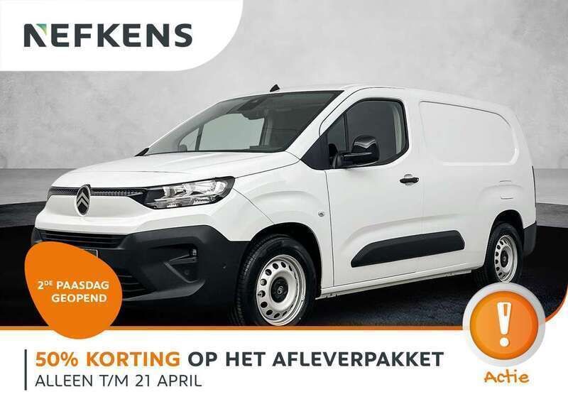 Wit Nieuw 2025 Citroën e-Berlingo Comfort MPV | € 29.385 (Goede deal) - Afbeelding 1/4