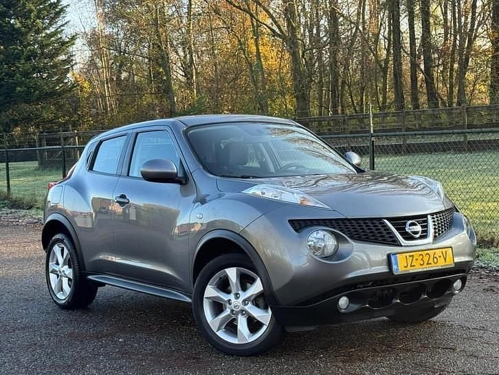 Grijs Occasion 2012 Nissan Juke Acenta SUV | € 8.950 (Eerlijke prijs) - Afbeelding 1/4