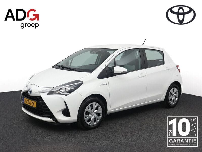 Wit Gebruikt 2019 Toyota Yaris Hybrid Active Hatchback | € 15.900 (Eerlijke prijs) - Afbeelding 1/4